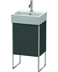 Duravit Meuble sous Duravit XSquare XS4470L4949 43.4x49.1x34cm, porte à gauche, graphite mat
