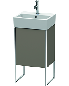 Duravit XSquare Waschtisch-Unterschrank XS4470L9090 43,4x49,1x34cm, Tür links, Flannel Grey seidenmatt