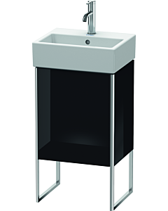 Duravit XSquare Waschtisch-Unterschrank XS4470R4040 43,4x49,1x34cm, Tür rechts, schwarz hochglanz
