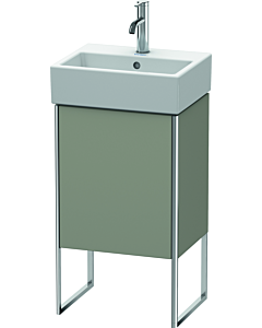 Duravit XSquare Waschtisch-Unterschrank XS4470R9292 43,4x49,1x34cm, Tür rechts, Steingrau seidenmatt