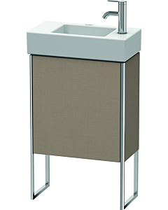 Duravit XSquare Meuble sous lavabo XS4471L7575 48,4x49,1x24cm, porte à gauche, Leinen