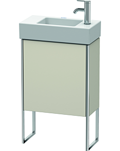 Duravit XSquare Meuble sous lavabo XS4471L9191 48,4x49,1x24cm, porte à gauche, taupe