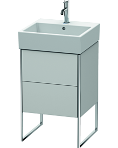 Duravit XSquare Waschtisch-Unterschrank XS447203939 48,4x49,1x46cm, 2 Auszüge, Nordic weiß seidenmatt