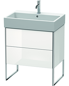 Duravit XSquare XS447402222 68,4x49,1x46cm, 2 tiroirs, blanc brillant