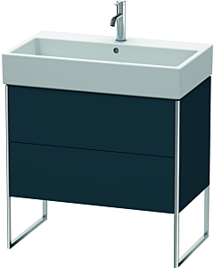 Duravit XSquare Duravit XSquare XS447509898 78.4x49.1x46cm, 2 pull-outs, Nachtblau seidenmatt