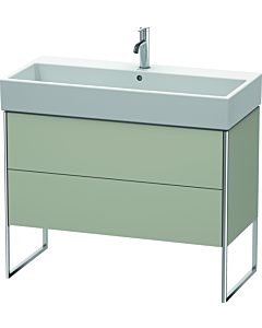 Duravit XSquare Waschtisch-Unterschrank XS447606060 98,4x49,1x46cm, 2 Auszüge, Taupe seidenmatt