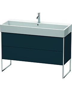 Duravit XSquare Duravit XSquare XS447709898 118.4x49.1x46cm, 2 pull-outs, Nachtblau seidenmatt