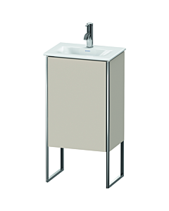 Duravit XSquare Waschtisch-Unterschrank XS4520R9191 43x84x30,8cm, Anschlag rechts, Taupe, 1 Tür