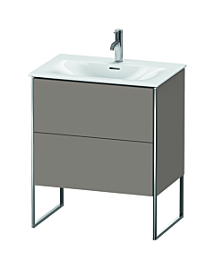 Duravit XSquare Duravit XSquare XS452304343 71x84x47,8cm, basalt matt, 2 pull-outs