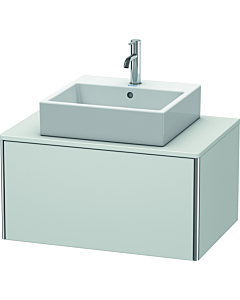 Duravit XSquare Meuble sous lavabo XS490003636 80x40x54,8cm, 1 tiroir, blanc mat