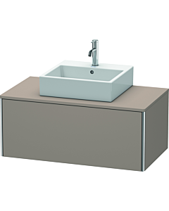 Duravit XSquare Waschtisch-Unterschrank XS490104343 100x40x54,8cm, 1 Auszug, Basalt matt