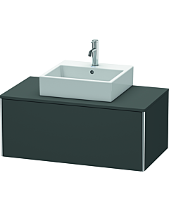Duravit XSquare XS490104949 100x40x54.8cm, 2000 coulissant, Graphit mat