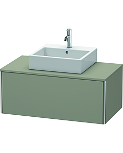 Duravit XSquare Waschtisch-Unterschrank XS490109292 100x40x54,8cm, 1 Auszug, Steingrau seidenmatt