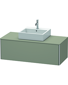 Duravit XSquare Waschtisch-Unterschrank XS490209292 120x40x54,8cm, 1 Auszug, Steingrau seidenmatt