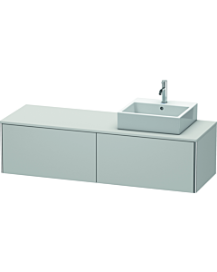 Duravit XSquare Duravit XSquare XS4904R3939 160x40x54.8cm, pull-outs, right, Nordic weiß