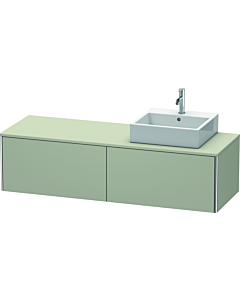 Duravit XSquare Duravit XSquare XS4904R6060 160x40x54.8cm, pull-outs, right, Taupe silk matt