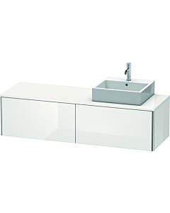 Duravit XSquare Duravit XS4904R8585 160x40x54.8cm, coulissant, droite, blanc brillant