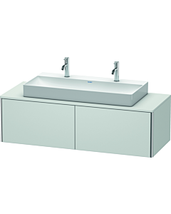 Duravit XSquare Meuble sous lavabo XS4905M3636 140x40x54,8cm, 2 tiroirs, blanc mat