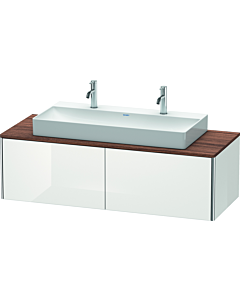 Duravit XSquare Waschtisch-Unterschrank XS4905M8585 140x40x54,8cm, 2 Auszüge, weiß hochglanz