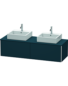Duravit XSquare Duravit XSquare XS4907B9898 160x40x54,8cm, 2 pull-outs, both sides, Nachtblau seidenmatt