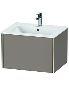 Duravit XViu vanity unit XV40250B143 61 x 40 x 48 cm, basalt matt, 2000 pull-out, wall-hung, champagne matt