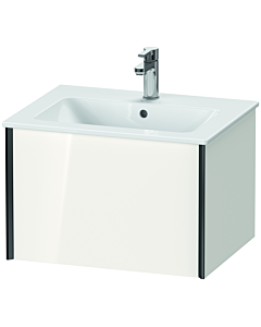 Duravit Meuble sous-vasque XViu XV40250B222 61 x 40 x 48 cm, blanc brillant, 2000 , suspendu, noir mat