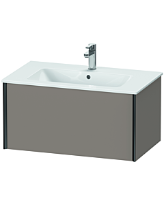 Duravit XViu vanity unit XV40260B243 81 x 40 x 48 cm, basalt matt, 2000 pull-out, wall-hung, black matt