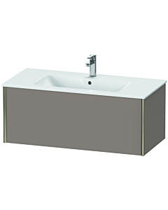 Duravit XViu vanity unit XV40270B143 101 x 40 x 48 cm, basalt matt, 2000 pull-out, wall-hung, champagne matt