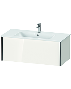 Duravit Meuble sous-vasque XViu XV40270B222 101 x 40 x 48 cm, blanc brillant, 2000 , suspendu, noir mat