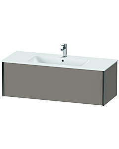 Duravit XViu vanity unit XV40280B243 121 x 40 x 48 cm, basalt matt, 2000 pull-out, wall-hung, black matt