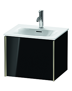 Duravit XViu Waschtisch-Unterschrank XV40310B140 51x42x39,7cm, 1 Auszug, champagner matt, schwarz hochglanz