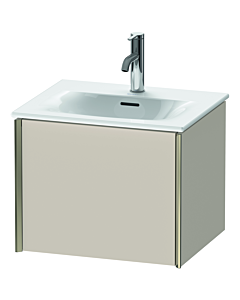 Duravit XViu Waschtisch-Unterschrank XV40310B191 51x42x39,7cm, 1 Auszug, champagner matt, taupe matt