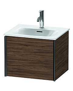 Duravit XViu meuble sous-vasque XV40310B221 51x42x39,7cm, 2000 , noir mat, noyer foncé