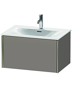 Duravit XViu Waschtisch-Unterschrank XV40330B143 71 x 39,7 x 48 cm, basalt matt, 1 Auszug, champagner matt