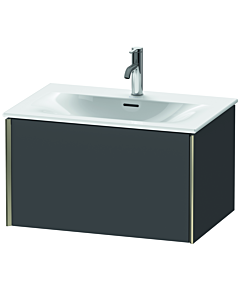 Duravit Meuble sous-vasque XViu XV40330B149 71 x 39,7 x 48 cm, graphite mat, 2000 , champagne mat