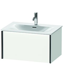 Duravit Meuble sous-vasque XViu XV40330B218 71 x 39,7 x 48 cm, blanc mat, 2000 , noir mat