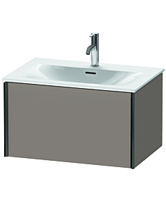Duravit XViu Waschtisch-Unterschrank XV40330B243 71 x 39,7 x 48 cm, basalt matt, 1 Auszug, schwarz matt