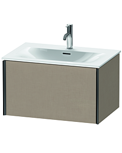 Duravit XViu vanity unit XV40330B275 71 x 39.7 x 48 cm, linen, 2000 pull-out, matt black