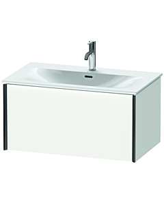 Duravit XViu vanity unit XV40340B218 81 x 39.7 x 48 cm, matt white, 2000 pull-out, matt black