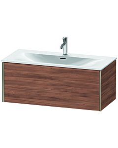 Duravit Meuble sous-vasque XViu XV40350B179 101 x 39,7 x 48 cm, 2000 naturel, coulissant match1, champagne mat