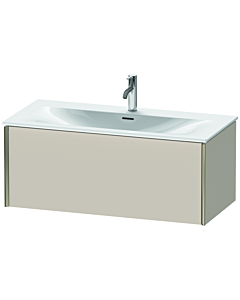 Duravit Meuble sous-vasque XViu XV40350B191 101 x 39,7 x 48 cm, taupe mat, 2000 , champagne mat