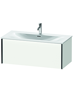 Duravit XViu Waschtisch-Unterschrank XV40350B218 101 x 39,7 x 48 cm, weiß matt, 1 Auszug, schwarz matt