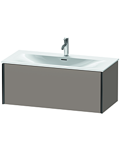 Duravit XViu vanity unit XV40350B243 101 x 39.7 x 48 cm, basalt matt, 2000 pull-out, black matt