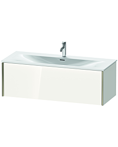 Duravit Meuble sous-vasque XViu XV40360B122 121 x 39,7 x 48 cm, blanc brillant, 2000 , champagne mat