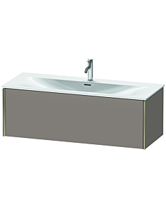 Duravit XViu vanity unit XV40360B143 121 x 39.7 x 48 cm, basalt matt, 2000 pull-out, champagne matt