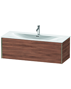Duravit Meuble sous-vasque XViu XV40360B179 121 x 39,7 x 48 cm, 2000 naturel, coulissant match1, champagne mat