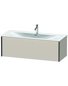 Duravit Meuble sous-vasque XViu XV40360B291 121 x 39,7 x 48 cm, taupe mat, 2000 , noir mat