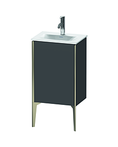 Duravit Meuble sous-vasque XViu XV4068LB149 43x31x59,1cm, 2000 , champagne mat, gauche, graphite mat
