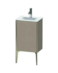 Duravit XViu vanity unit XV4068LB175 43x31x59.1cm, 2000 door, matt champagne, left, linen
