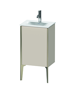 Duravit XViu vanity unit XV4068LB191 43x31x59.1cm, 2000 door, matt champagne, left, matt taupe